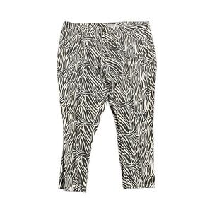 Jamie Nicole collection plus size zebra print pants. EUC.